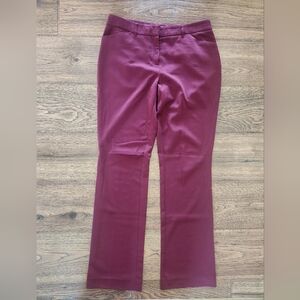 Maurices Burgundy Red Dress Pants 5/6  Reg